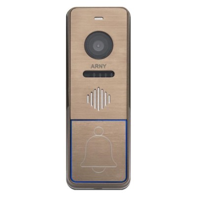 Видеопанель Arny AVP-NG420 (1Mpx) bronze с БУЗом и кронштейном 20°