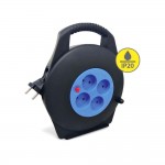 Мережевий подовжувач 2Е 4XCEE7/17 на котушці на 10 м з ручкою Мережевий подовжувач 2Е 4XCEE7/17 на котушці на 10 м з ручкою