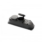 Колодка подвійна ERKA 6002 з заглушками 2 х 16 А (каучук) Колодка подвійна ERKA 6002 з заглушками 2 х 16 А (каучук)