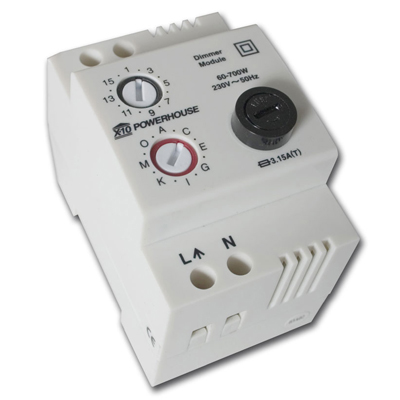 Управляемый выключатель LD-11 в DIN исполнении с регулятором яркости света Управляемый выключатель LD-11 в DIN исполнении с регулятором яркости света