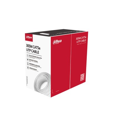 UTP кабель Dahua PFM920I-5EUN-C бухта 305м UTP кабель Dahua PFM920I-5EUN-C бухта 305м
