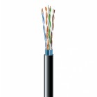Кабель витая пара ЗЗЦМ FTP кат.5e, 4х2х24 AWG бухта 305 м (медь, внешний)