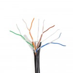 Кабель витая пара GoldMine GM FTP 4P*0.5 PE (FTP медь наружный) бухта 305 м