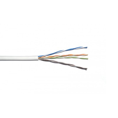 Кабель звита пара внутрішній UTP 4x2x0.50 ПВХ бухта 305м мідь