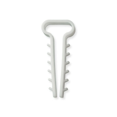 Дюбель-хомут ялинка Relfix 14 x 6 мм (100 шт/уп) білий Дюбель-хомут ялинка Relfix 14 x 6 мм (100 шт/уп) білий