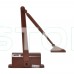 Дверной доводчик Dortec DT-62H Brown с фиксацией дверей в открытом положении