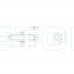 Дверной доводчик Dortec DT-62H Brown с фиксацией дверей в открытом положении