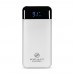 Повербанк 20000mAh Power Bank Kraft KPB-2120FCL White 22.5W QC3.0 LED-фонарь