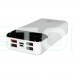 Повербанк 20000mAh Power Bank Kraft KPB-2120FCL White 22.5W QC3.0 LED-фонарь