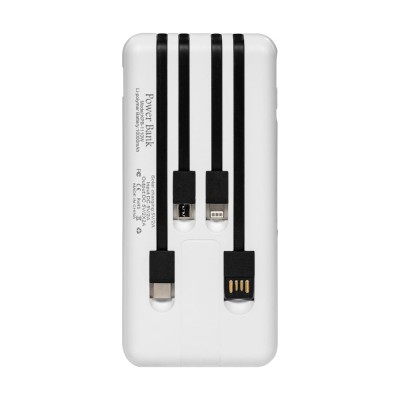 Повербанк 10000mAh Power Bank Kraft KPB-1110W White беспроводная зарядка Повербанк 10000mAh Power Bank Kraft KPB-1110W White беспроводная зарядка