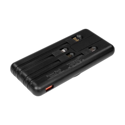 Повербанк 10000mAh Power Bank Kraft KPB-1110W Black беспроводная зарядка Повербанк 10000mAh Power Bank Kraft KPB-1110W Black беспроводная зарядка