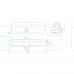 Дверной доводчик Dortec DT-536H Silver с фиксацией дверей в открытом положении