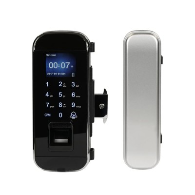 Замок биометрический автономный на стеклянную дверь Trinix TRL-3302BG со считывателем отпечатков пальцев и карт EM-Marine Замок биометрический автономный на стеклянную дверь Trinix TRL-3302BG со считывателем отпечатков пальцев и карт EM-Marine