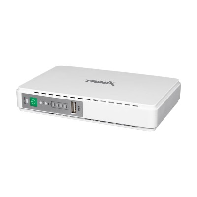 Источник бесперебойного питания DC UPS Trinix TRX-MUPS-2512 (10000mAh) 5V/9V/12V/15V/24V/PoE, Li-ion 4*2.5Ah, для роутера и медиаконвертера Источник бесперебойного питания DC UPS Trinix TRX-MUPS-2512 (10000mAh) 5V/9V/12V/15V/24V/PoE, Li-ion 4*2.5Ah, для роутера и медиаконвертера