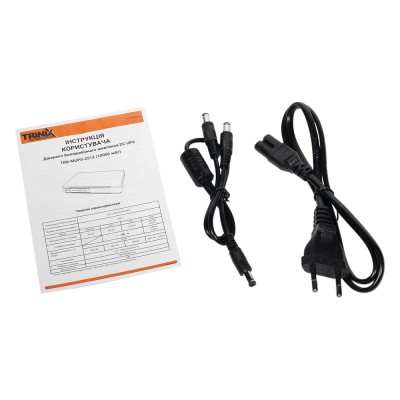 Источник бесперебойного питания DC UPS Trinix TRX-MUPS-2512 (10000mAh) 5V/9V/12V/15V/24V/PoE, Li-ion 4*2.5Ah, для роутера и медиаконвертера Источник бесперебойного питания DC UPS Trinix TRX-MUPS-2512 (10000mAh) 5V/9V/12V/15V/24V/PoE, Li-ion 4*2.5Ah, для роутера и медиаконвертера