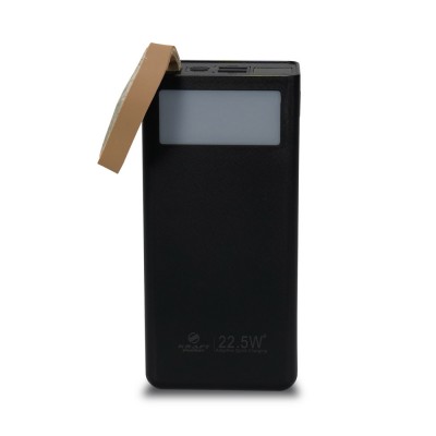 Повербанк 30000mAh Power Bank Kraft TPB-2330 Black 22.5W QC3.0 LED-фонарь Повербанк 30000mAh Power Bank Kraft TPB-2330 Black 22.5W QC3.0 LED-фонарь