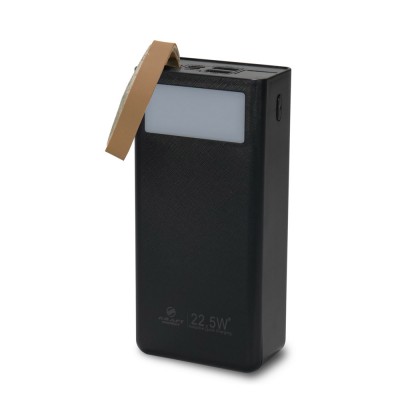 Повербанк 30000mAh Power Bank Kraft TPB-2330 Black 22.5W QC3.0 LED-фонарь Повербанк 30000mAh Power Bank Kraft TPB-2330 Black 22.5W QC3.0 LED-фонарь