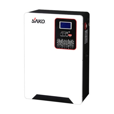 Аккумуляторная батарея литий-железо-фосфатная 120Ач 51.2В 6144Втг Sako SK-51.2V120Ah Li-Sun series LiFePo4 настенный монтаж