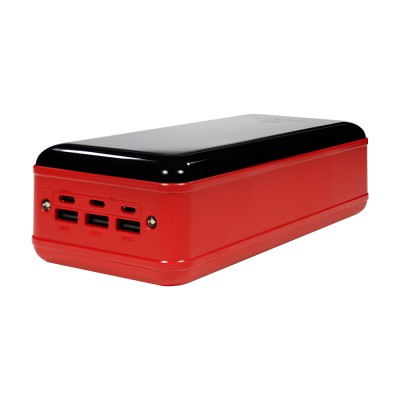 Повербанк 50000mAh Power Bank Kraft KPB-1650L Red 2 светодиоды Повербанк 50000mAh Power Bank Kraft KPB-1650L Red 2 светодиоды