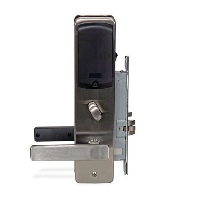 Замок электромеханический автономный Trinix TRL-5302BT Silver с Bluetooth и считывателем Mifare