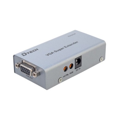 Удлинитель видеосигнала VGA 100m Dtech DT-7020