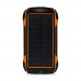 Повербанк с солнечной панелью 20000mAh Power Bank Kraft KPB-U1820WCS Orange беспроводная зарядка