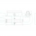 Дверной доводчик Dortec DT-64 White