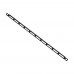 Горизонтальная кабельная планка Trinix TRX-1U/HCB Black для коммутационного шкафа 19"