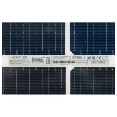 Солнечная панель JA Solar JAM54D40-420-MB-BF 420W двухсторонняя