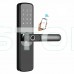 Замок біометричний автономний Trinix TRL-5204BTF Black з Bluetooth, зчитувачем відбитків пальців і карт Mifare