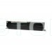 Патч-панель 24 порти NVC-PN-12/24 CAT5/CAT6 19" 1U екранована