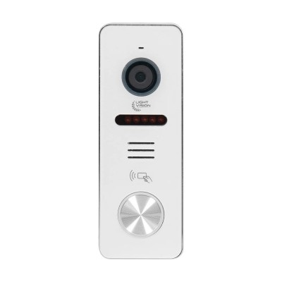 Комплект відеодомофона Light Vision: відеодомофон 7" AMSTERDAM FHD Black та відеопанель 2Mp White Комплект відеодомофона Light Vision: відеодомофон 7" AMSTERDAM FHD Black та відеопанель 2Mp White