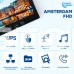 Комплект відеодомофона Light Vision: відеодомофон 7" AMSTERDAM FHD Black та відеопанель 2Mp White Комплект відеодомофона Light Vision: відеодомофон 7" AMSTERDAM FHD Black та відеопанель 2Mp White