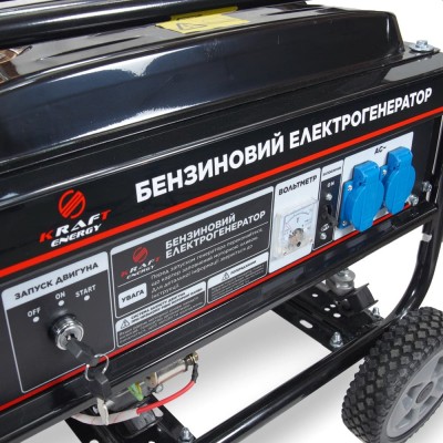 Бензиновый генератор 2.8 кВт Kraft KRF-3000 GE