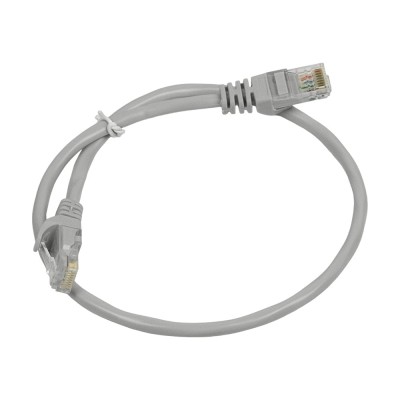 Патч-корд мережевий Trinix UTP, RJ-45, CAT.5 1m Gray Патч-корд мережевий Trinix UTP, RJ-45, CAT.5 1m Gray