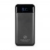 Повербанк 20000mAh Power Bank Kraft KPB-2120FCL Black 22.5W QC3.0 LED-фонарь