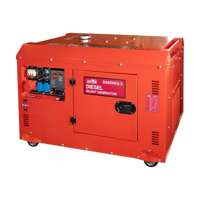 Генератор дизельный трехфазный 6 кВт Bison BS8500Q-3 Генератор дизельный трехфазный 6 кВт Bison BS8500Q-3