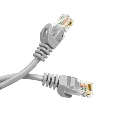 Патч-корд сетевой Trinix UTP, RJ-45, CAT.5 3m Gray Патч-корд сетевой Trinix UTP, RJ-45, CAT.5 3m Gray