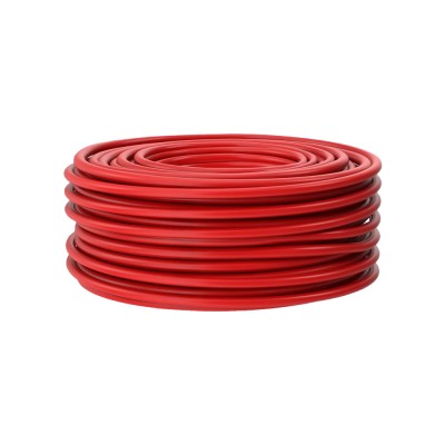 Кабель силовой Kraft AWG4 Red 1m