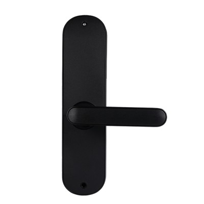 Замок біометричний автономний Trinix TRL-5103BTF Black Left з Bluetooth, зчитувачем відбитків пальців і карт Mifare