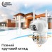 IP PTZ-відеокамера з WiFi 4Mp (2*2Mp) Light Vision VLC-9192WI/2C (Tuya) f=3.6mm+3.6mm, ІЧ+LED-підсвічування, з мікрофоном