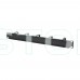 Кабельный организатор Trinix TRX-1U/CM-5R Black металлический на 5 колец для коммутационного шкафа 19"