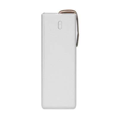 Повербанк 40000mAh Power Bank Kraft KPB-2340FCL White 22.5W QC3.0 LED-фонарь