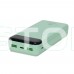 Повербанк 20000mAh Power Bank Kraft KPB-2020FC Green 22.5W QC3.0