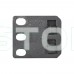 Кабельный организатор-кольцо Trinix TRX-1U/CM-R Black для коммутационного шкафа 19"