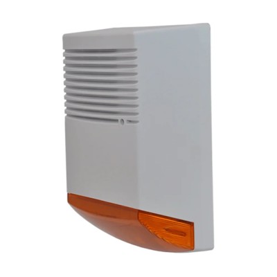 Сирена светозвуковая автономная внешняя Trinix BS-11 128dB с местом под АКБ 1.2-7Ah