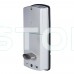 Замок біометричний автономний Trinix TRL-5203BTF Silver Right з Bluetooth, зчитувачем відбитків пальців і карт Mifare