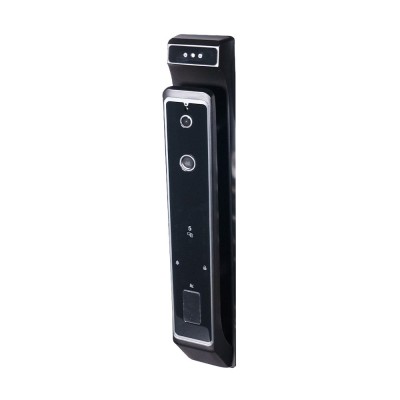 Замок биометрический автономный Trinix TRL-8801BTV Black с Bluetooth, распознаванием лиц, считывателем отпечатков пальцев и карт Mifare