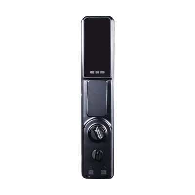 Замок биометрический автономный Trinix TRL-8801BTV Black с Bluetooth, распознаванием лиц, считывателем отпечатков пальцев и карт Mifare