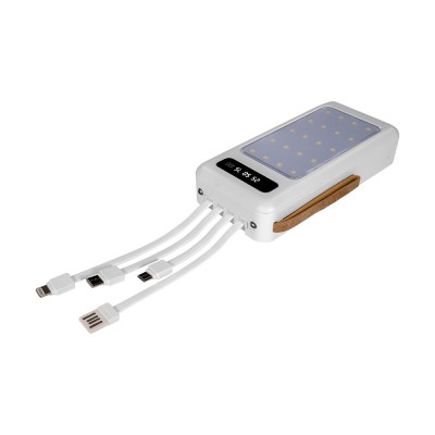 Повербанк 20000mAh Power Bank Kraft KPB-1120L White LED-фонарь Повербанк 20000mAh Power Bank Kraft KPB-1120L White LED-фонарь